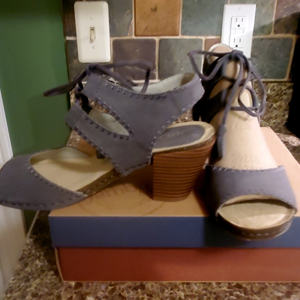 Sassy strappy sandals